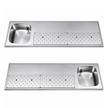 RVS / Inox spoeltapblad ST-BB200-1, Ophalen of Verzenden