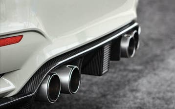 Carbon diffuser met remlicht BMW F8x M3/M4, Verzenden