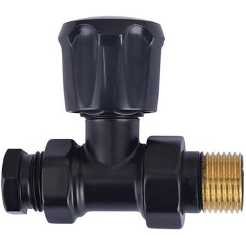 Riko Radiator Ventiel + Adaptor - 15mm 1/2 - Recht -, Ophalen of Verzenden, Nieuw