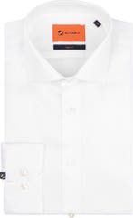 Suitable Overhemd Extra Lange Mouwen Twill Wit maat 52 Heren, Verzenden, Nieuw, Wit, Suitable