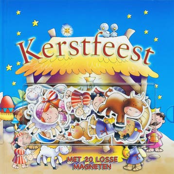 KERSTFEEST met 20 losse magneten - T. Dowley 9789033883675, Verzenden, Gelezen, T. Dowley