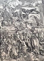 Albrecht Durer (1471-1528), after - Meretrice di Babilonia, Antiek en Kunst