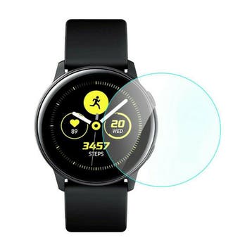 DrPhone  9H - Samsung Galaxy Active 2 - 40mm - Tempered Glas, Sieraden, Tassen en Uiterlijk, Smartwatches, Verzenden, Nieuw