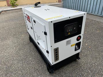 Aggregaat Genmac Perkins  10 kVA, 230V, 1500 toeren, Nieuw, Ophalen of Verzenden, 5 tot 10 kVA, Elektrisch startend
