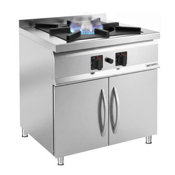 GGM Gastro | Gasfornuis - 800x700mm - 24,0 kW - 1-pits - |, Witgoed en Apparatuur, Fornuizen, Verzenden, Nieuw, Inbouw