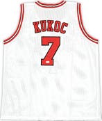 NBA - Toni Kukoc - Autograph & Inscription HOF 21 - Witte, Nieuw