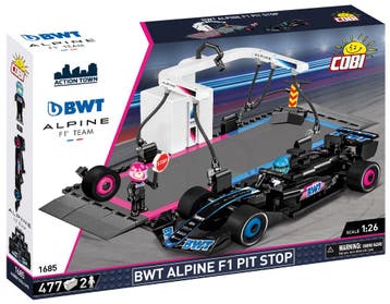 COBI 1685 Alpine F1 Pitstop (Voertuigen, Modelbouwsets), Verzenden, Nieuw