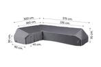 Platinum Aerocover platform loungesethoes 375x300 cm - Links, Verzenden, Nieuw, Overige materialen