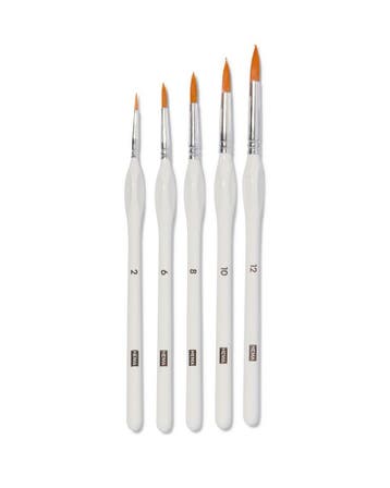 HEMA Schilderpenselen met ronde punt - 5 stuks, Hobby en Vrije tijd, Verzenden, Nieuw
