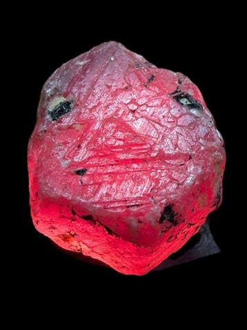 Robijn Echte parel! Prachtige 115,5 ct. Mozambique bloedrode, Verzamelen