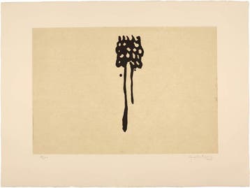 Joan Hernández Pijuán (1931-2005) - Untitlled, Antiek en Kunst
