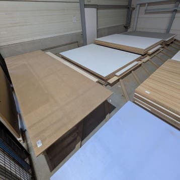 Ca. 91x Houten plaatmateriaal, Nieuw