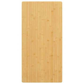 vidaXL Tafelblad 50x100x4 cm bamboe, Huis en Inrichting, Tafels | Eettafels, Verzenden, Nieuw
