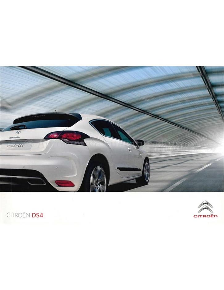 2010 CITROEN DS4 BROCHURE SPAANS, Boeken, Auto's | Folders en Tijdschriften