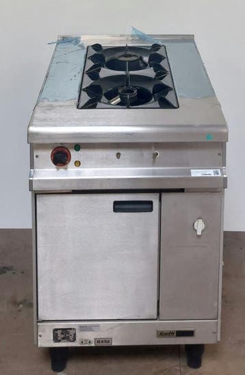 Occasion Krefft 2-pits fornuis met warmhoudkast, Ophalen, Gebruikt, Overige typen