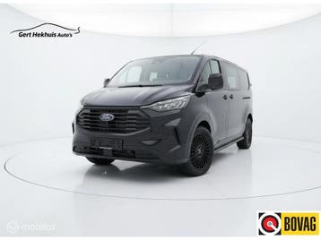 Zakelijke lease - Ford Transit Custom 320 2.0 TDCI L2H1, Automaat, Stof, Gebruikt, Zwart