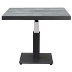 San Sebastian lounge dining tuintafel 90x90xH49,5-H74,5 cm, Tuin en Terras, Tuintafels, Ophalen of Verzenden, Nieuw