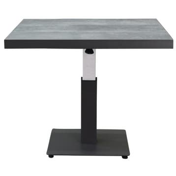 San Sebastian lounge dining tuintafel 90x90xH49,5-H74,5 cm, Tuin en Terras, Tuintafels, Ophalen of Verzenden, Nieuw