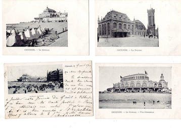 België - Stad en Landschap, Maritiem, Stranden - Oostende;, Gelopen
