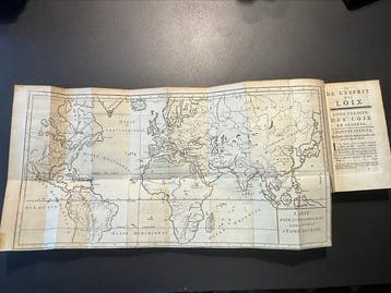 Montesquieu - De l’Esprit des Loix – 3 volumes – Genève,