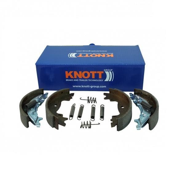 Remschoenset origineel KNOTT 16-1365 160×35 mm, Auto diversen, Aanhangwagen-onderdelen, Nieuw, Ophalen of Verzenden