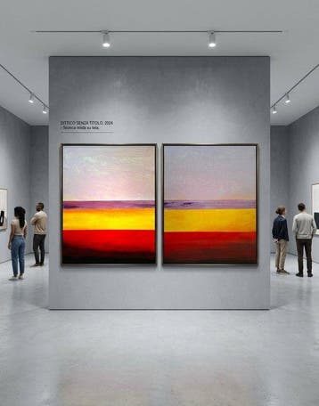 Antonio Di Martino - Lorizzonte è nello specchio-XXL, Antiek en Kunst