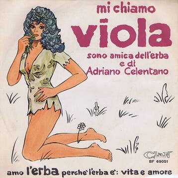 vinyl single 7 inch - Adriano Celentano - Viola, Cd's en Dvd's, Verzenden, Zo goed als nieuw, 7 inch, Pop