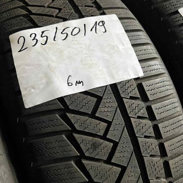 2 x Continental Winter TS850P 235-50-19 Winterbanden 6mm, 19 inch, Gebruikt, 235 mm, Band(en)