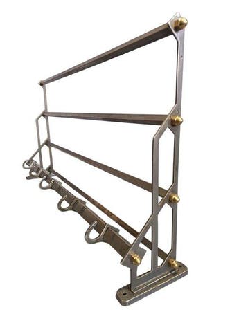 Art-deco bauhaus hat rack coat rack hanger . Designer: János