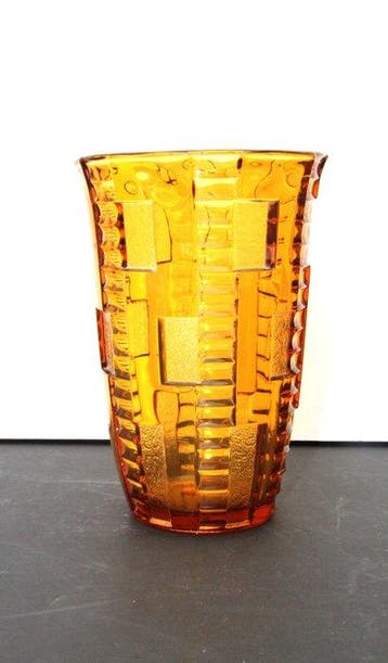 Val Saint Lambert - Vaas - Glas - Marceau, Antiek en Kunst