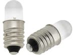 E10 LED lamp - 3V - Warm wit - Met diffuser, Ophalen of Verzenden, Nieuw