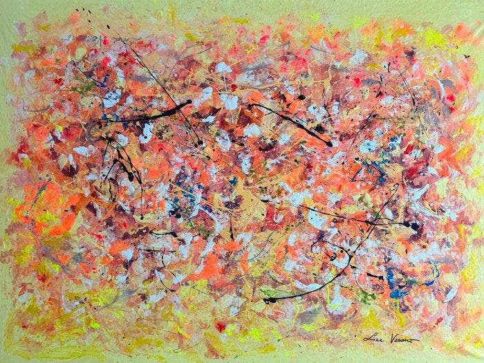 Lina Verano - Garden of Eden #4 - XXL, Antiek en Kunst, Kunst | Schilderijen | Modern