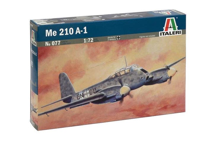 Me 210 A-1, Hobby en Vrije tijd, Modelbouw | Vliegtuigen en Helikopters, Verzenden