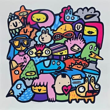 Kev Munday - My Bubble - Limited Edition Print - No Reserve
