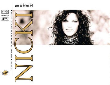 cd single - Nicki - Wenn Du Bei Mir Bist, Verzenden, Zo goed als nieuw, Overige genres