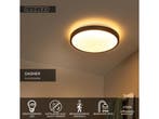 Lucide DASHER - Plafonnière Badkamer - Ø 41 cm - LED 1x24W, Huis en Inrichting, Lampen | Plafondlampen, Verzenden, Nieuw