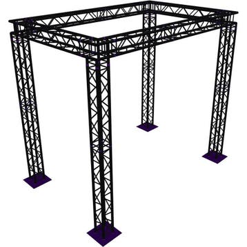 Altura FA34-CAR-4.5x3x4-BK carré vierkant-truss 4.5 x 3 x 4, Verzenden, Nieuw