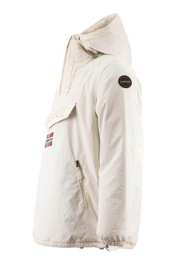 Napapijri Jas in maat M Wit, Kleding | Heren, Verzenden, Gedragen, Wit, Napapijri