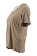 Vero Moda T-shirt in maat M Beige, Vero Moda, Verzenden, Zo goed als nieuw, Beige