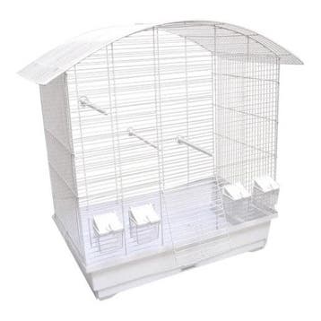 Vogelkooi Ula – Witte Binnenkooi voor Parkieten en Kanarie, Dieren en Toebehoren, Vogels | Hokken en Kooien, Verzenden, Nieuw