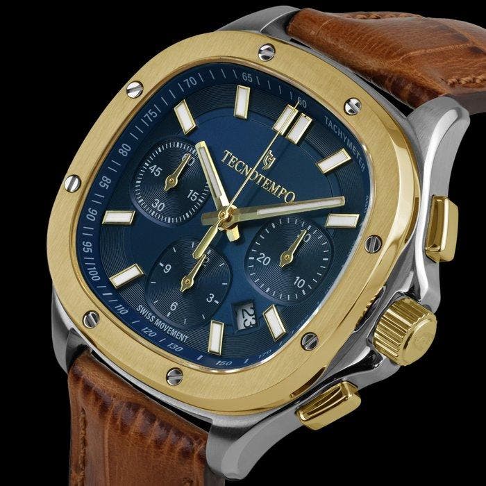 Tecnotempo - Automatic Chronograph ChronoReborn - Swiss, Sieraden, Tassen en Uiterlijk, Horloges | Heren