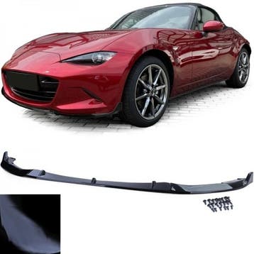 Voorspoiler Mazda MX5 ND 2015-.. Glans Zwart, Ophalen of Verzenden, Nieuw