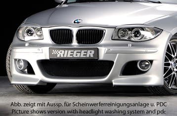 Rieger voorbumper | 1er E87 (187 / 1K2/1K4): 09.04-03.07 (to, Auto-onderdelen, Verzenden, Nieuw, BMW