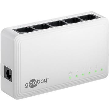 Gigabit switch | Goobay | 5 poorten (1 Gbps), Verzenden, Nieuw