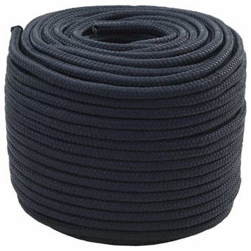 vidaXL Boottouw 0.6 mm 500 m Koninklijk Blauw Polyester, Verzenden, Nieuw