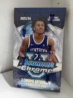 2023/24 Topps Chrome Basketball 24 packs per box, 4 cards, Nieuw