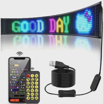 Flexibel 16x96 LED Matrix Pixel Paneel met Bluetooth App Con, Verzenden, Nieuw