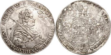 Taler, daalder 1691, Sachsen-kurlinie ab 1547 (albertiner..., Verzenden