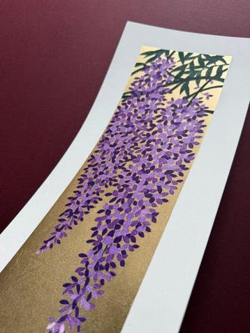 Wisteria - Edition of just 30 - Hajime Namiki (b 1947) -