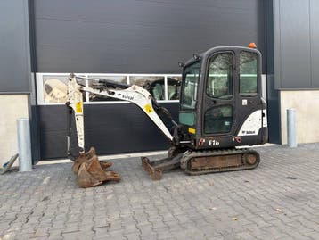 Veiling: Minigraver Bobcat E16 Diesel 10kW 2014, Ophalen, Graafmachine